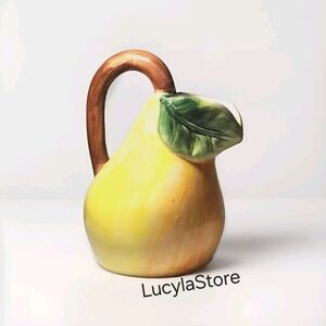 Maxcera Ceramic Pear Pitcher Water Jug